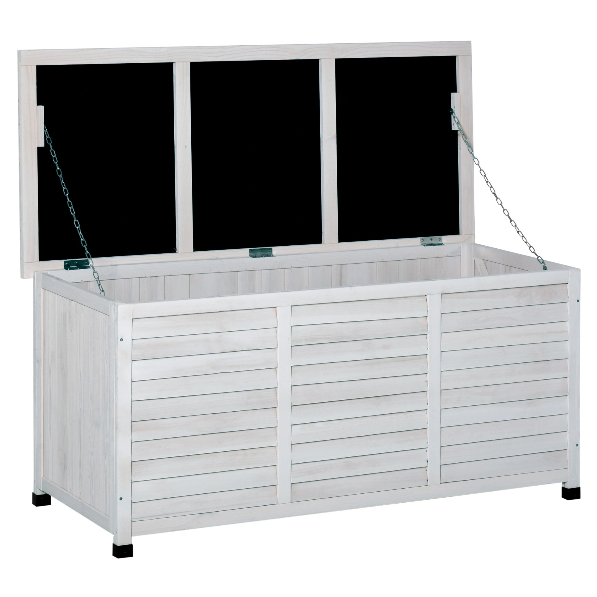 Heavy Duty Outdoor Storage Box, 110QT Patio Deck Box, Waterproof Resin Garden Tool Storage Bench with Comfortable Seating Top