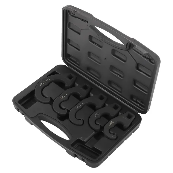 5pcs Tie Rod and Pitman Arm Adjusting Tool Set 1/2-inch Drive Ratchet New view 2