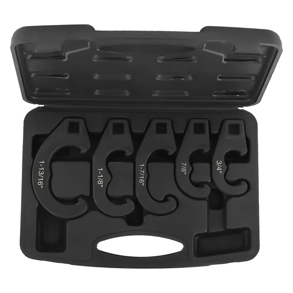 5pcs Tie Rod and Pitman Arm Adjusting Tool Set 1/2-inch Drive Ratchet New view 5