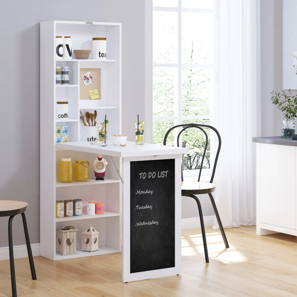 Wall Mount Desk Cabinet - Compact Space-Saving Storage Solution