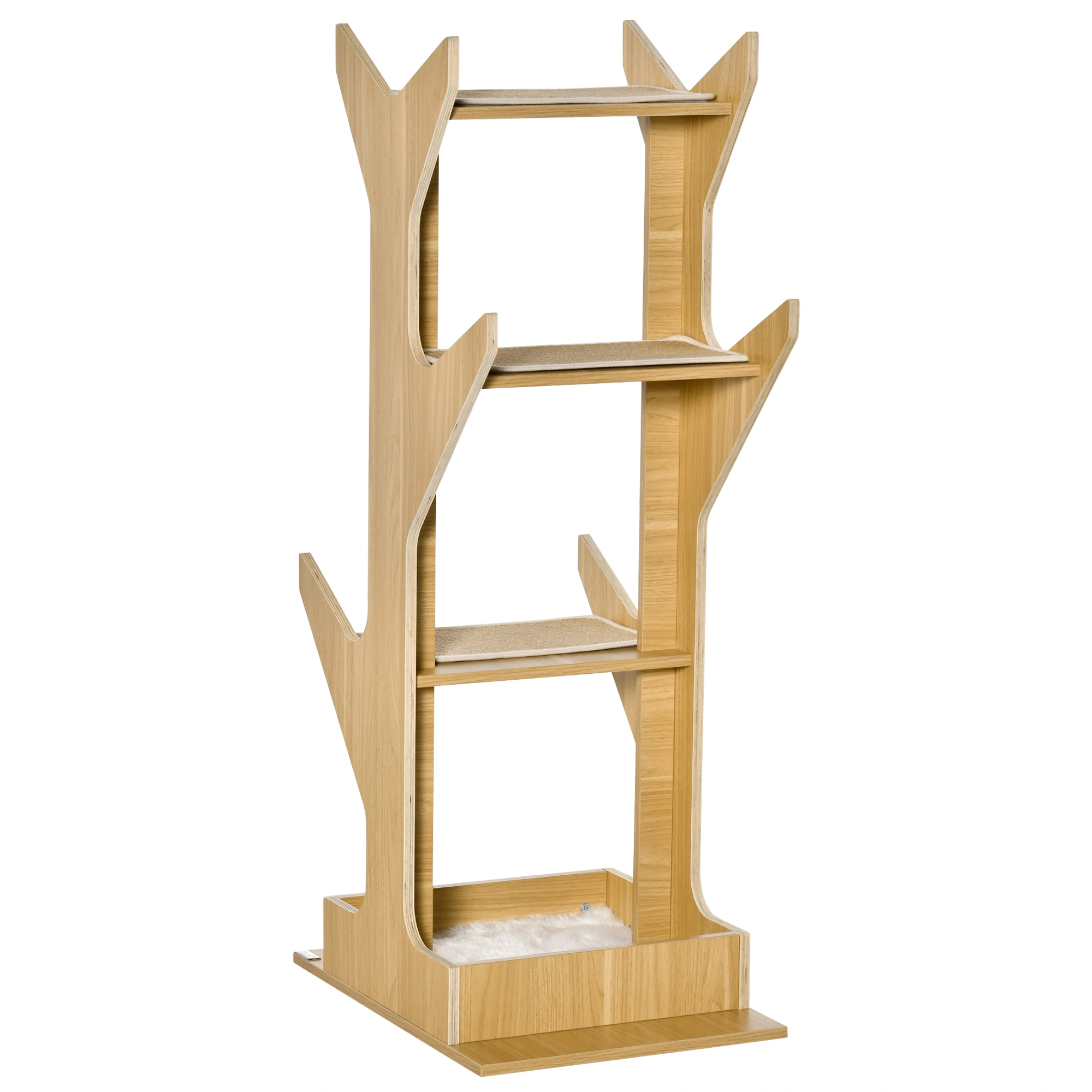Multi-Level Cat Tree Tower with Scratching Posts Cozy Condo House for Kittens Adult Cats Indoor Outdoor 🐱 view 2