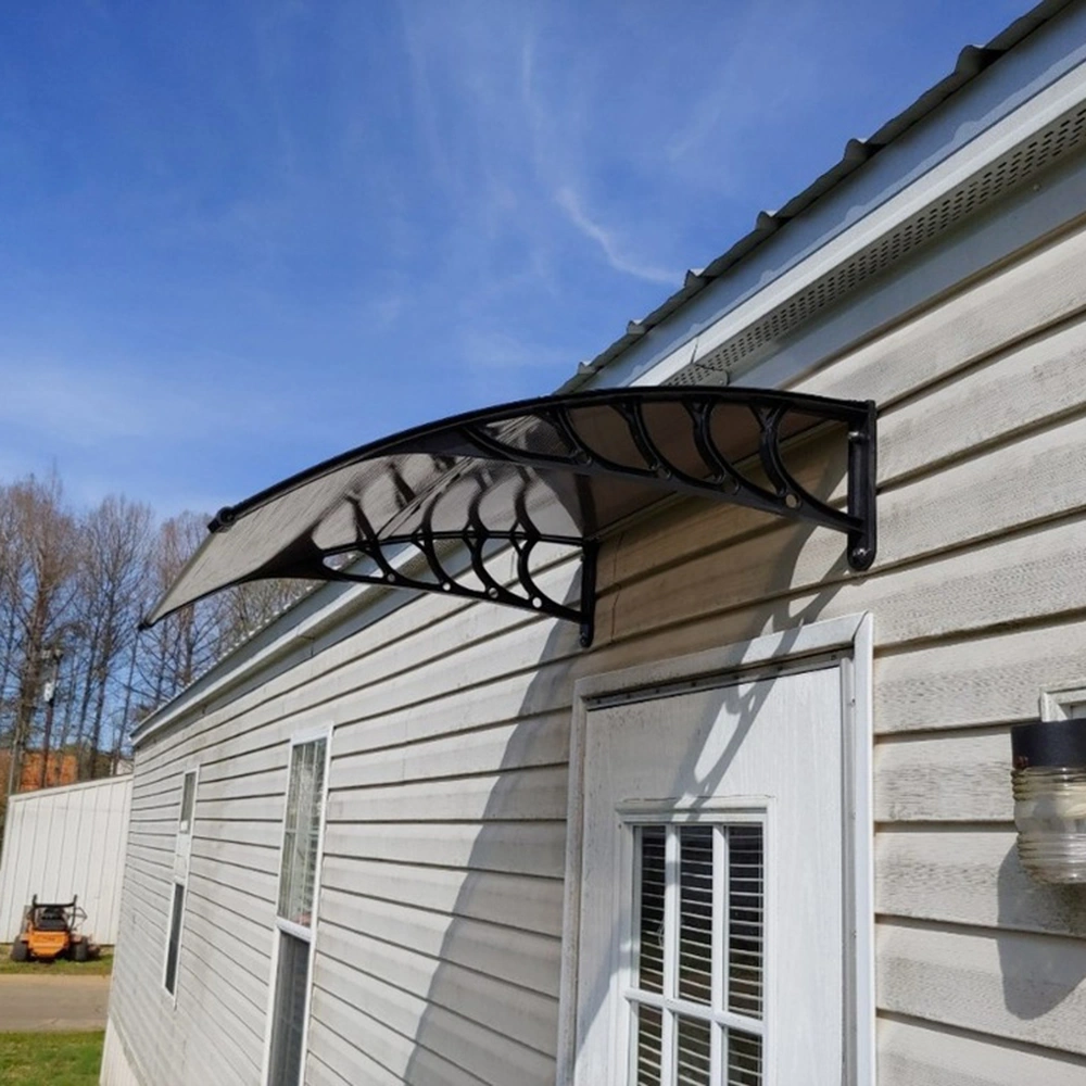 HT-100 x 96cm Household Application Door & Window Rain Cover Eaves Black Holder view 27
