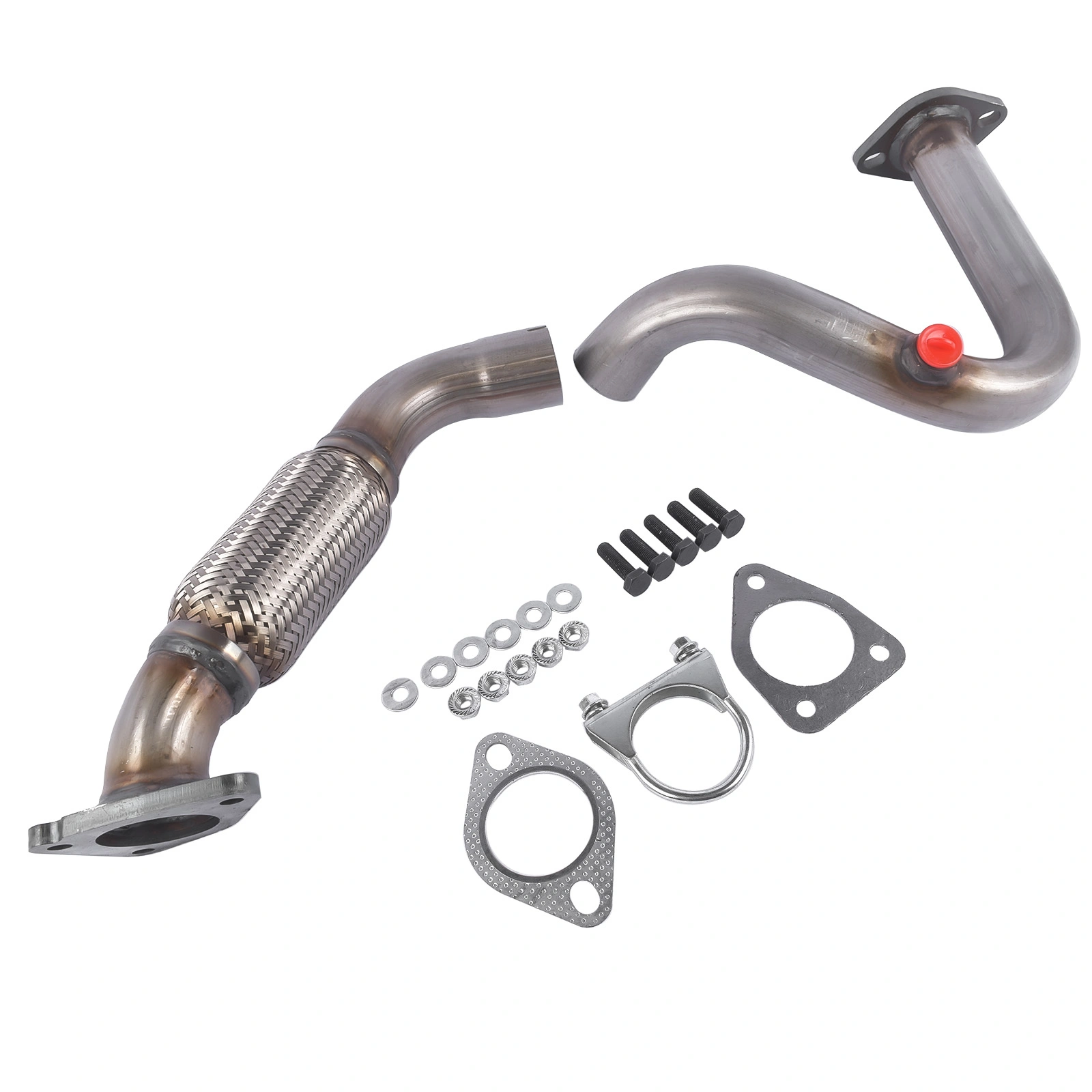 Exhaust Front Flex Pipe 52572 Fits for Buick Encore 2013-2018 Chevy Trax 2015-2019 Sport Utility 1.4L l4 GAS DOHC