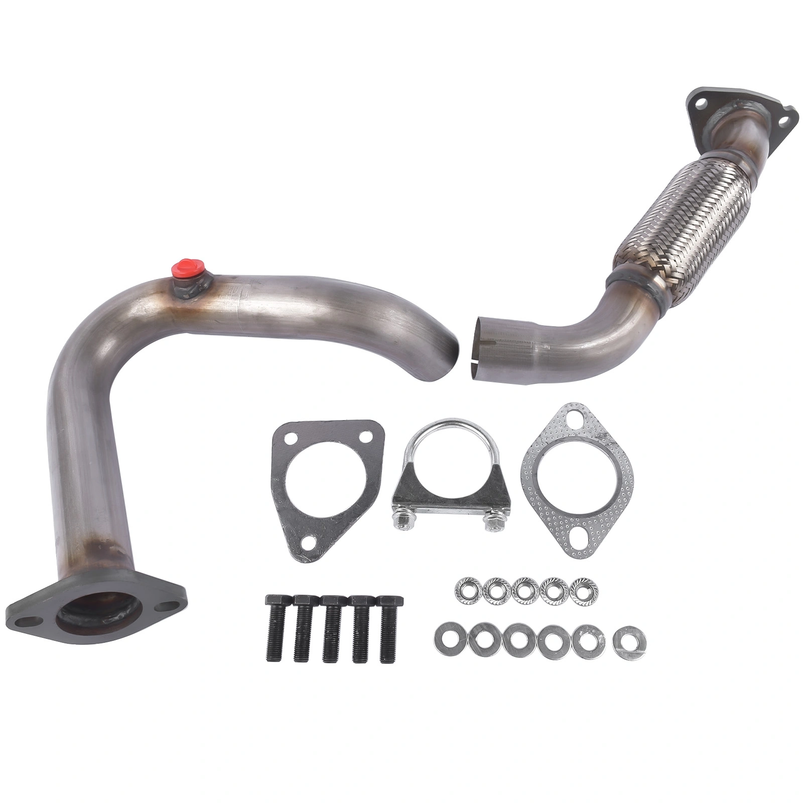 Exhaust Front Flex Pipe 52572 Fits for Buick Encore 2013-2018 Chevy Trax 2015-2019 Sport Utility 1.4L l4 GAS DOHC view 2