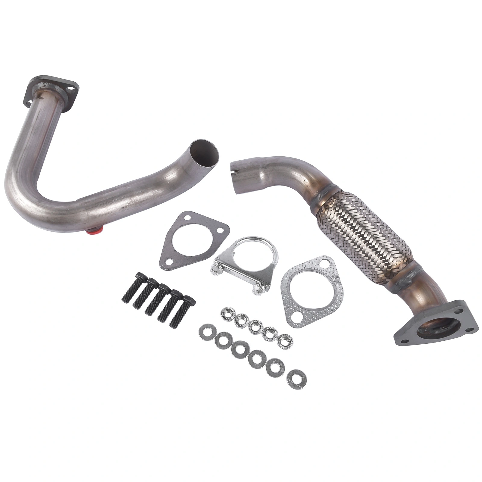 Exhaust Front Flex Pipe 52572 Fits for Buick Encore 2013-2018 Chevy Trax 2015-2019 Sport Utility 1.4L l4 GAS DOHC view 4