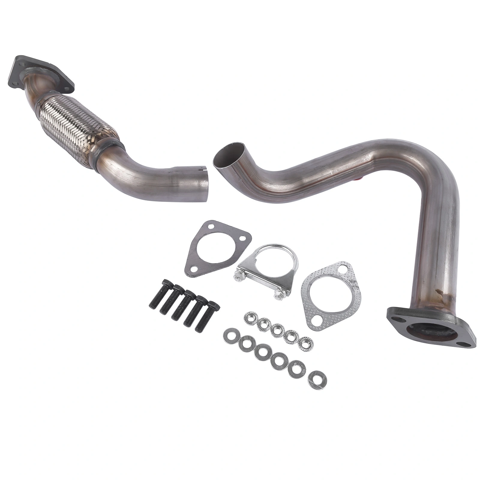 Exhaust Front Flex Pipe 52572 Fits for Buick Encore 2013-2018 Chevy Trax 2015-2019 Sport Utility 1.4L l4 GAS DOHC view 5