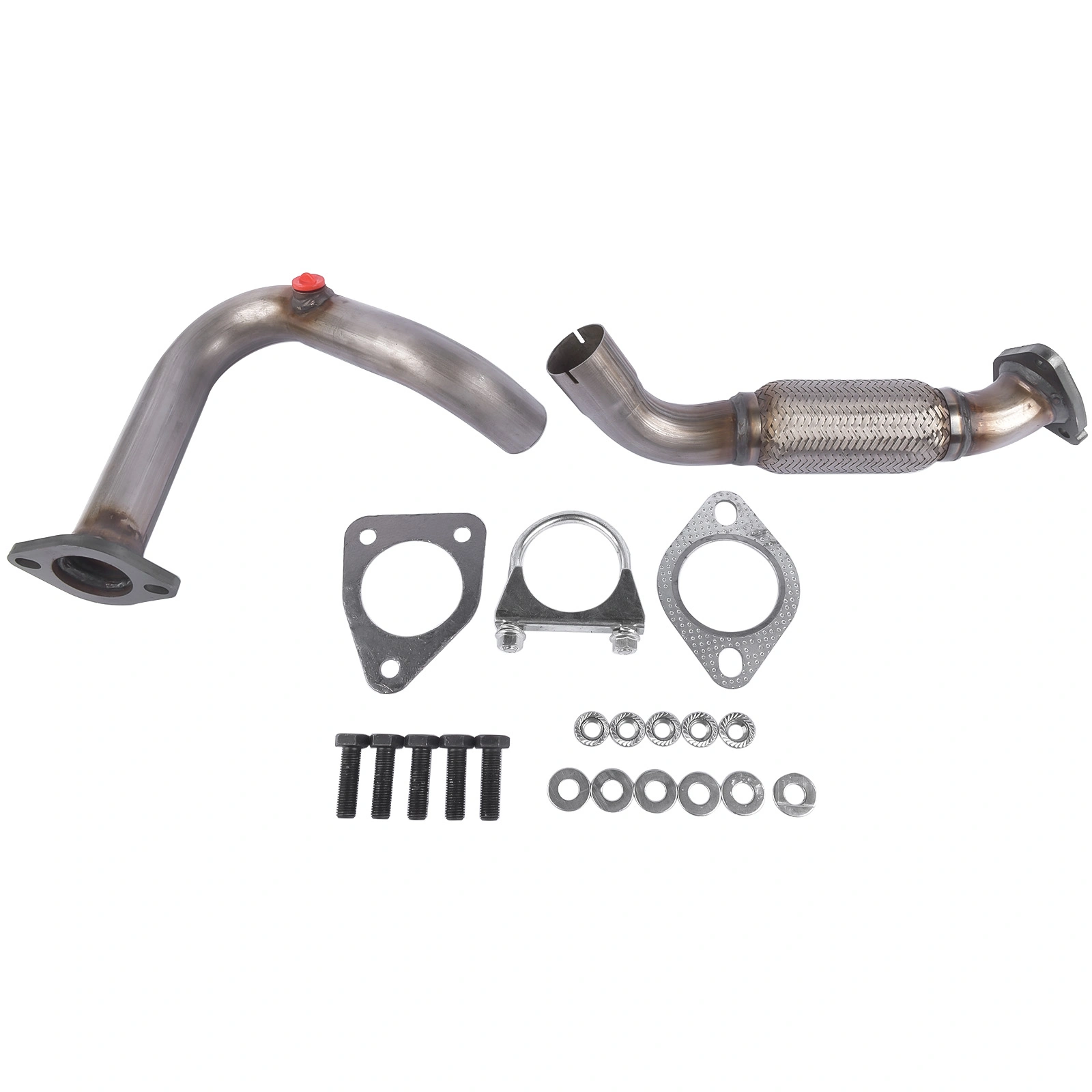 Exhaust Front Flex Pipe 52572 Fits for Buick Encore 2013-2018 Chevy Trax 2015-2019 Sport Utility 1.4L l4 GAS DOHC view 6