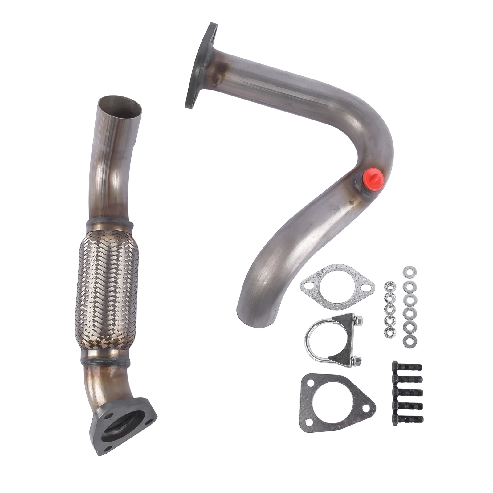 Exhaust Front Flex Pipe 52572 Fits for Buick Encore 2013-2018 Chevy Trax 2015-2019 Sport Utility 1.4L l4 GAS DOHC view 7