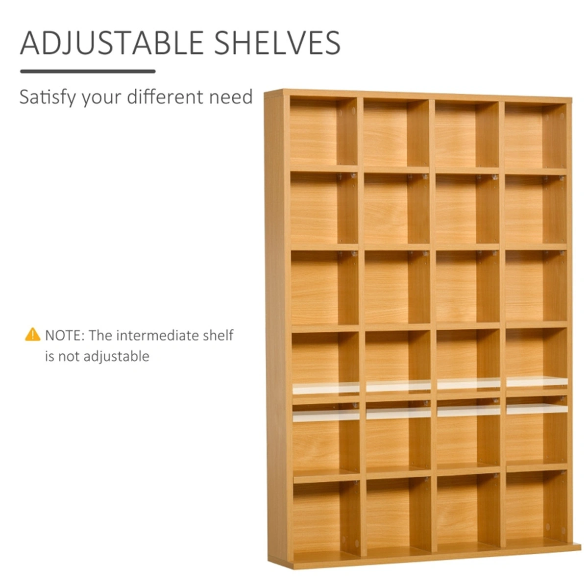 Open Bookcase Storage Cabinet, 4-Shelf Room Divider, Industrial Metal Frame, 60"H x 36"W, Black