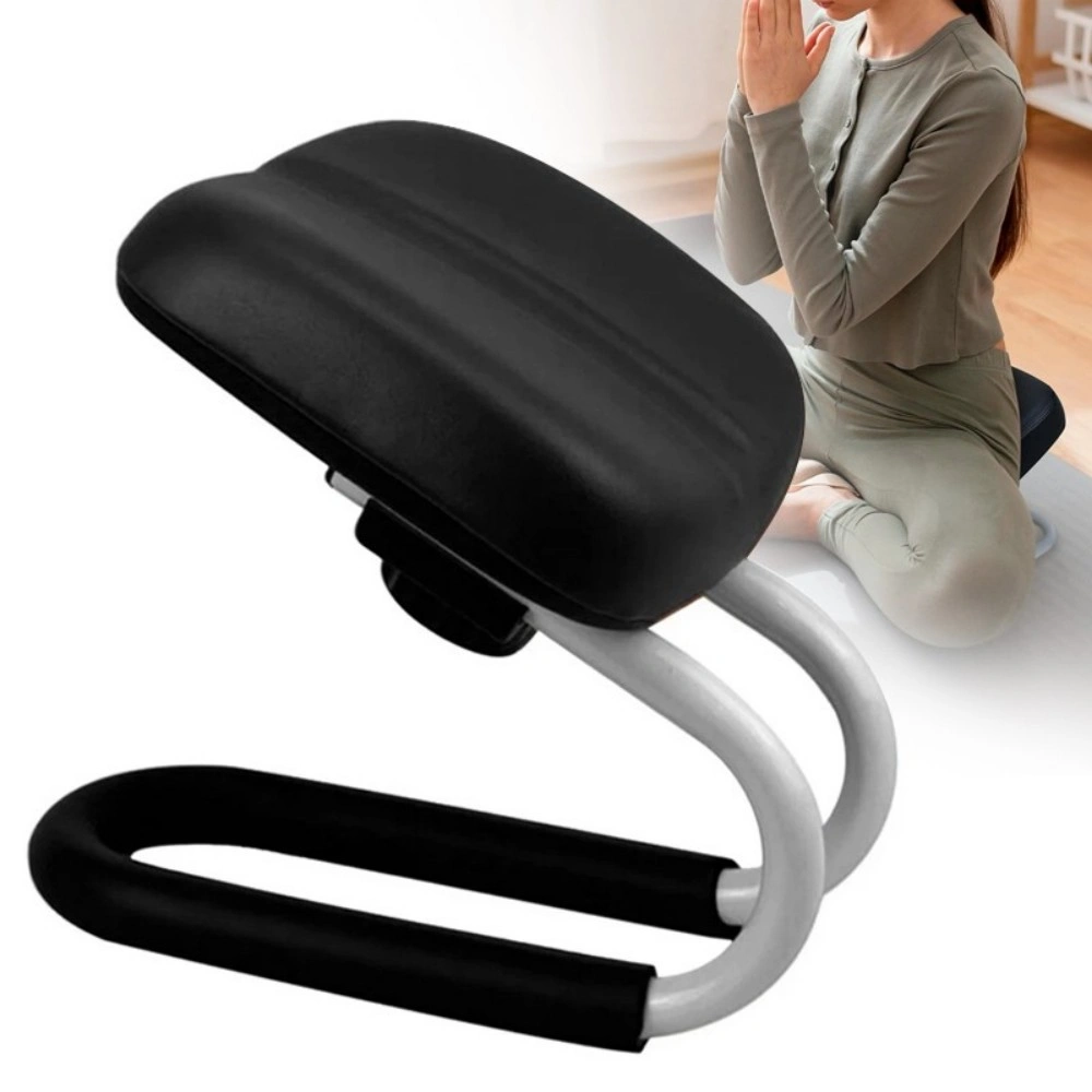 Adjustable Height Meditation Stool Portable Foldable Prayer Stool for Yoga Buddhist Practice view 4