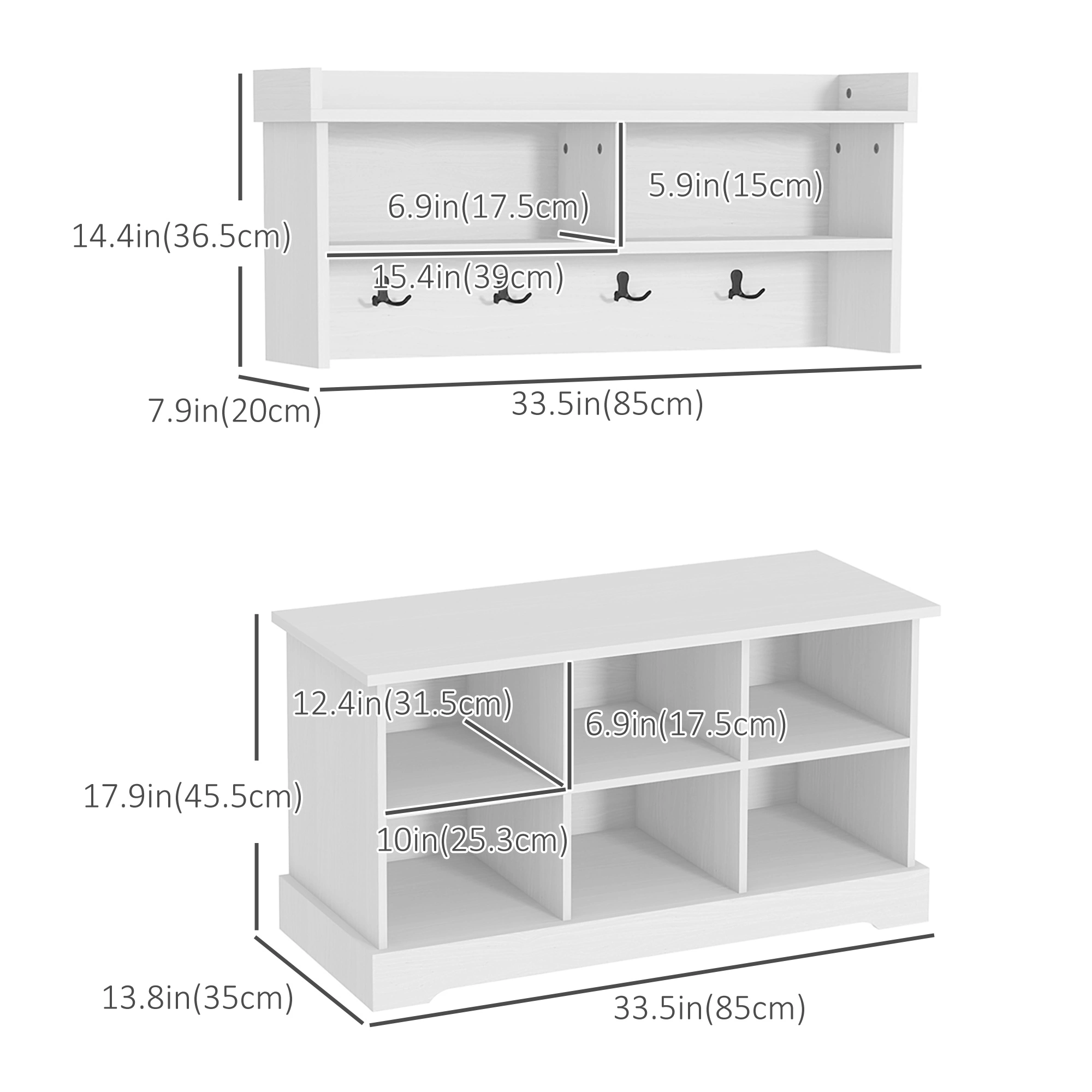 Heavy Duty Shoe Storage Cabinet - 5 Tier Stackable Shoe Rack Organizer, White Steel Wire Mesh Design with Doors, Holds Up to 20 Pairs of Shoes view 3