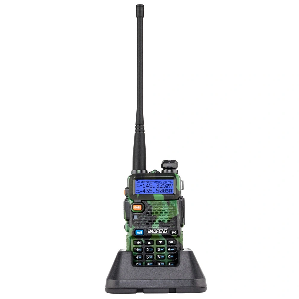 UV-5R Two-Way Radio Walkie Talkie Portable Rechargeable Transceiver Camouflage view 2