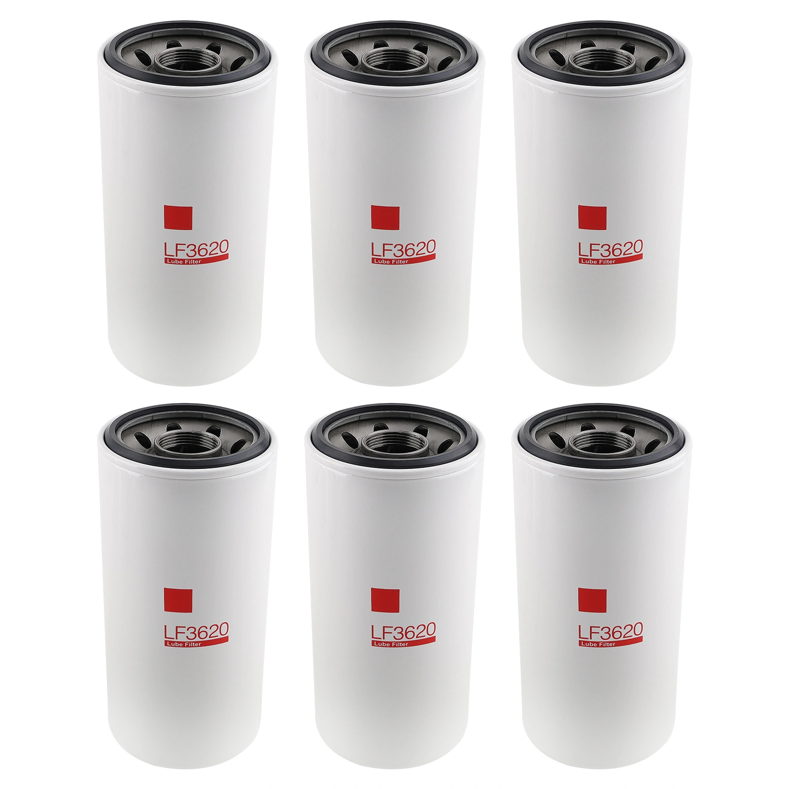 6-Pack Oil Filter 51971 LF3620 for Freightliner Classic XL Detroit Diesel 60 view 5