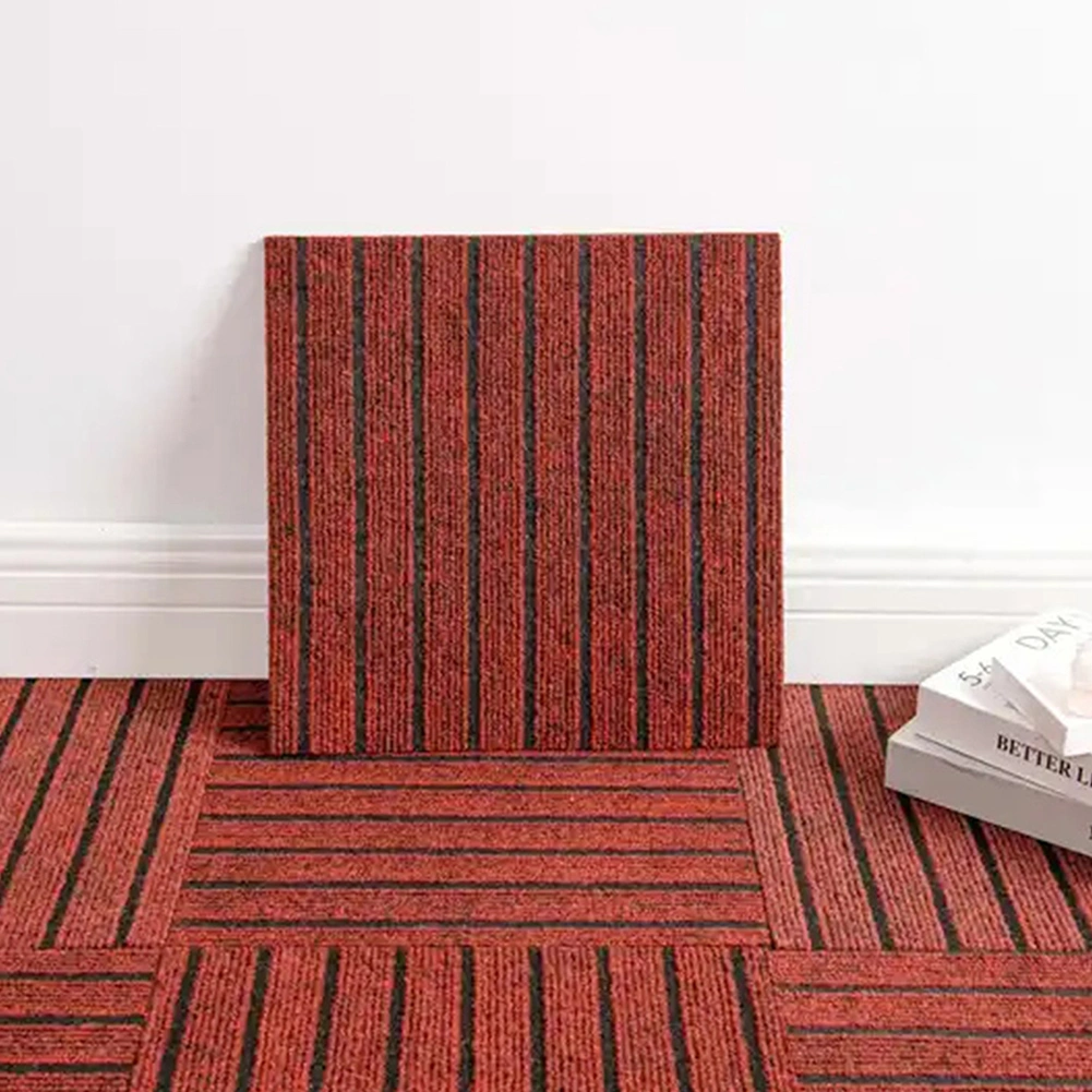 12"x 12" Carpet Tiles Soft Padded Floor Tiles Reusable Interlocking Rug Tiles for Bedroom Living Room Home Decor view 3