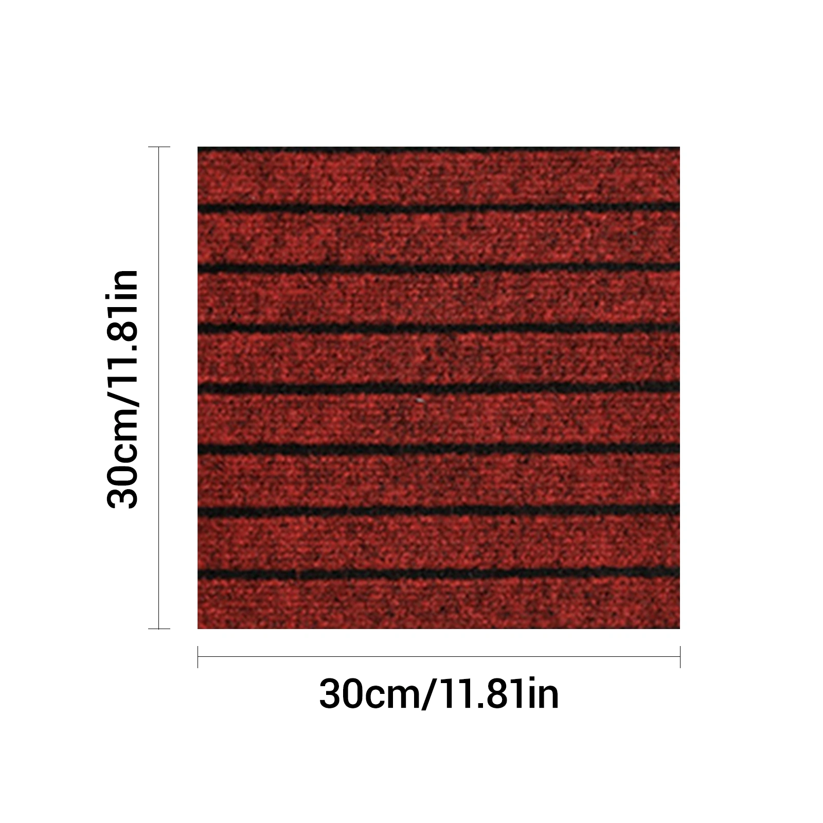 12"x 12" Carpet Tiles Soft Padded Floor Tiles Reusable Interlocking Rug Tiles for Bedroom Living Room Home Decor view 6