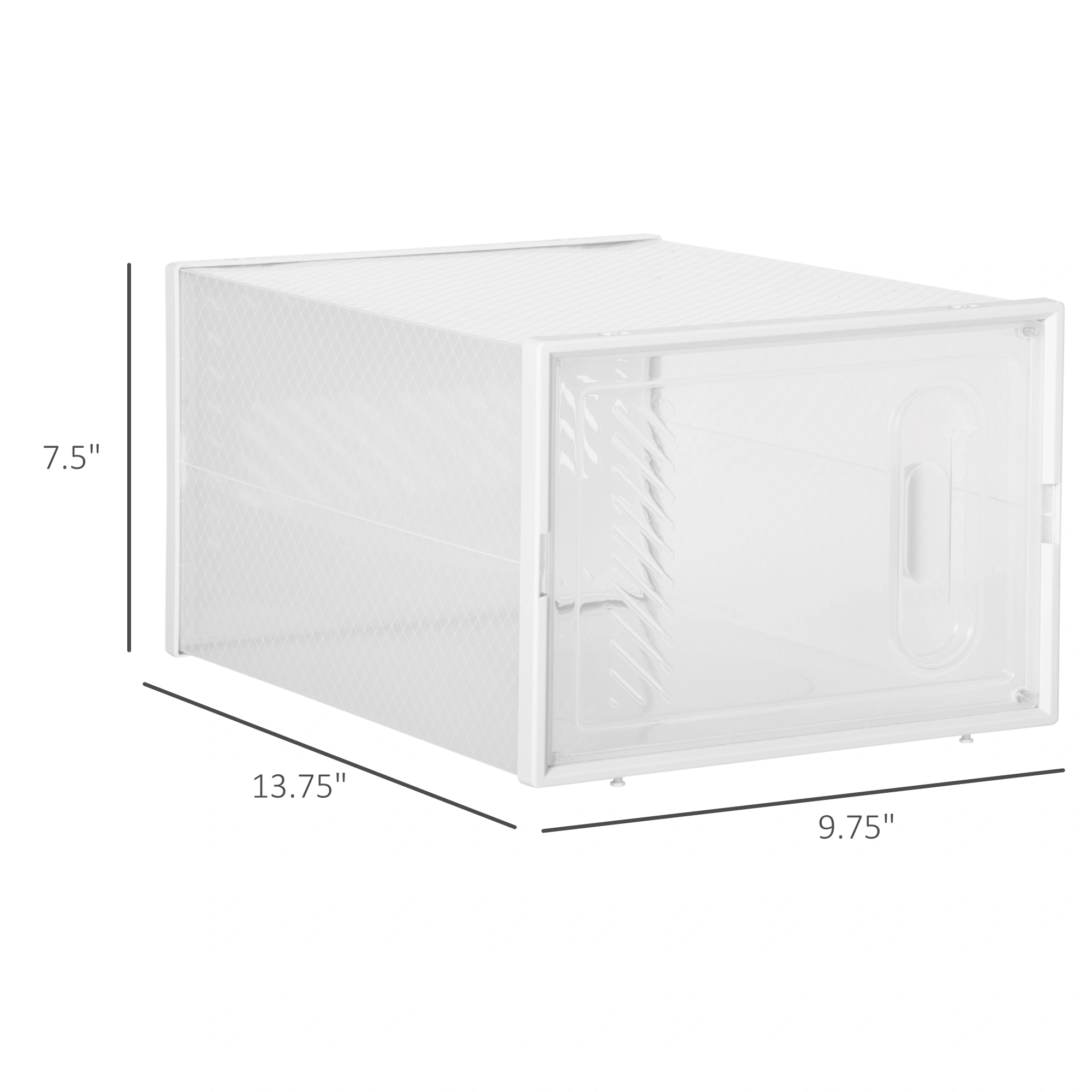 Shoe Storage Cabinet 12 Pairs, 3-Tier Entryway Shoe Organizer with Doors, Hallway Shoe Rack Cabinet view 2