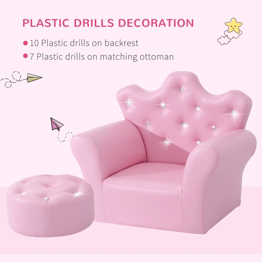 Kids Sofa Set with Footstool - AS Amazon Shipping Prohibited by WalMart