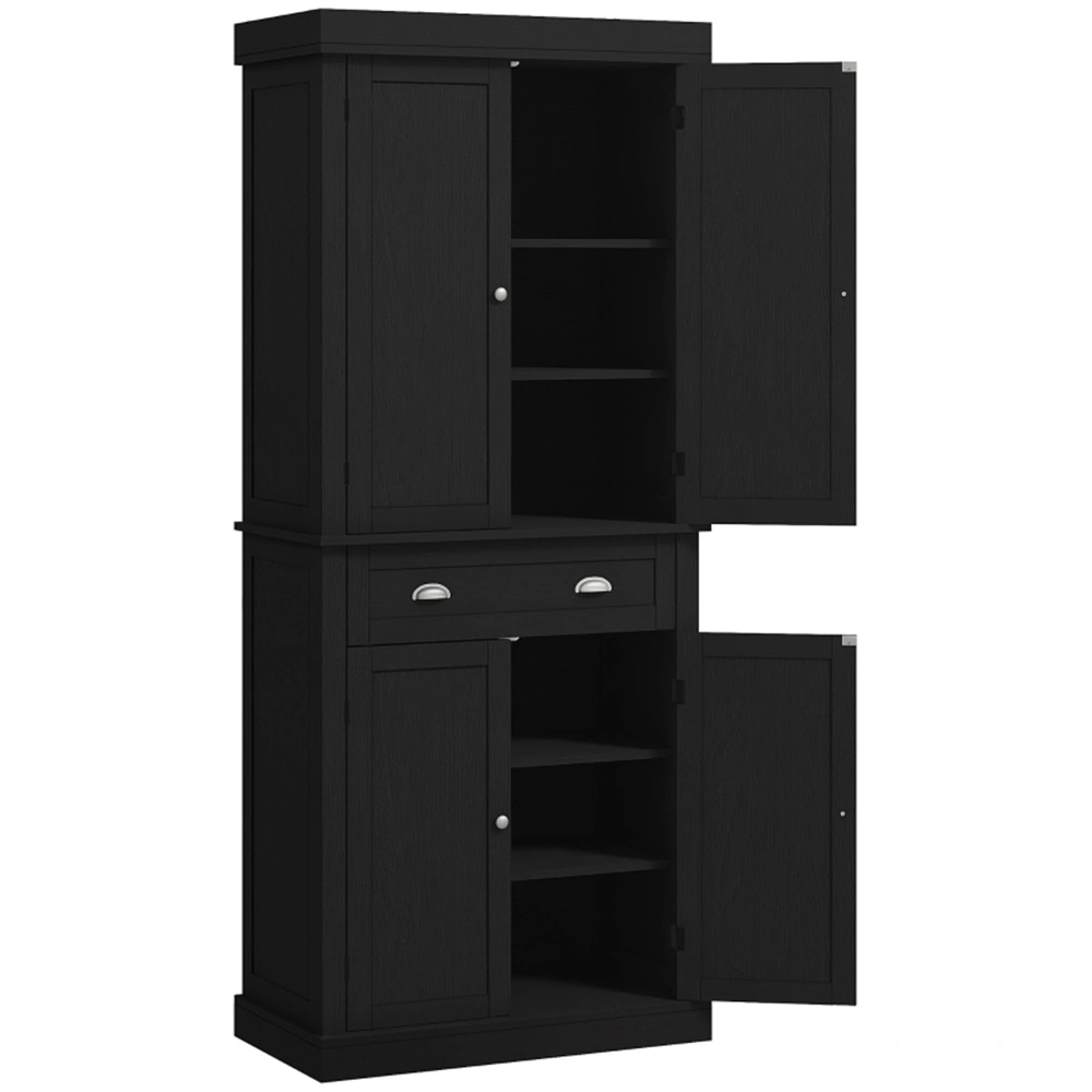 Kitchen & Bathroom Cabinet Storage Organizer - Modern Wall Mounted Shelf Unit for Home Organization