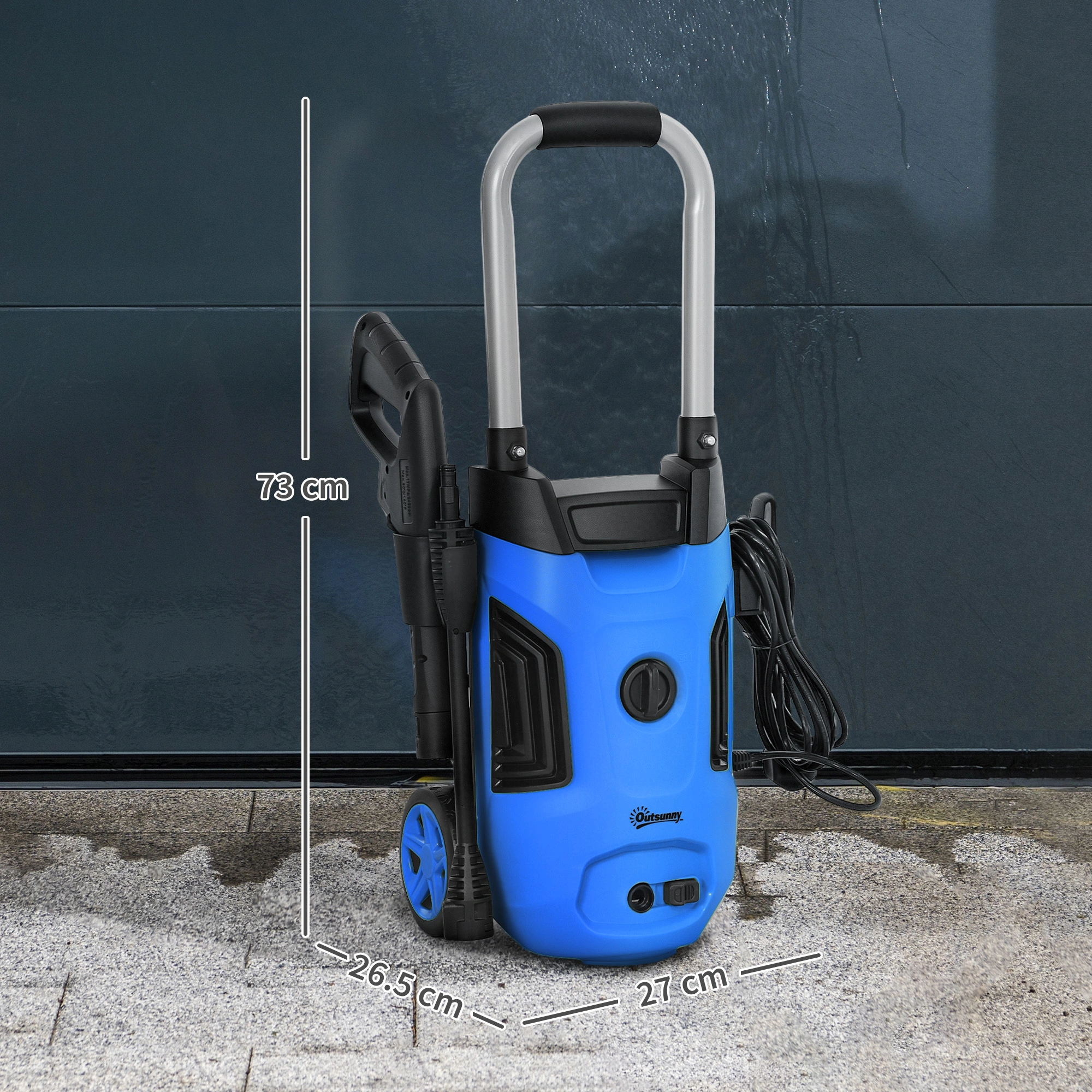 High Pressure Washer 2000 PSI Electric Power Washer 1.4 GPM with Gun & Nozzles view 3