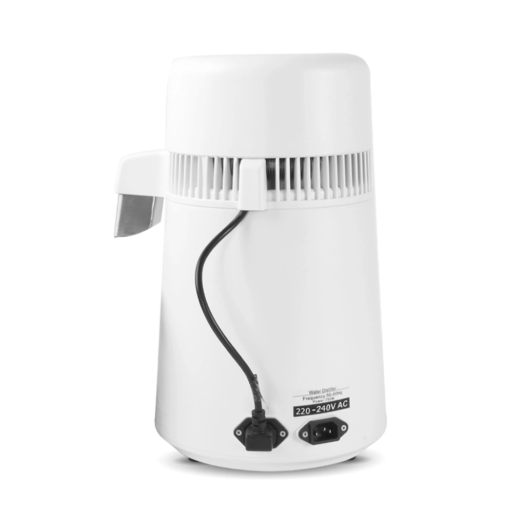ZB-1 British Standard 4L Distilled Water Dispenser Machine 220V 750W w/ Thermostat & Natural Plastic Bottle view 10