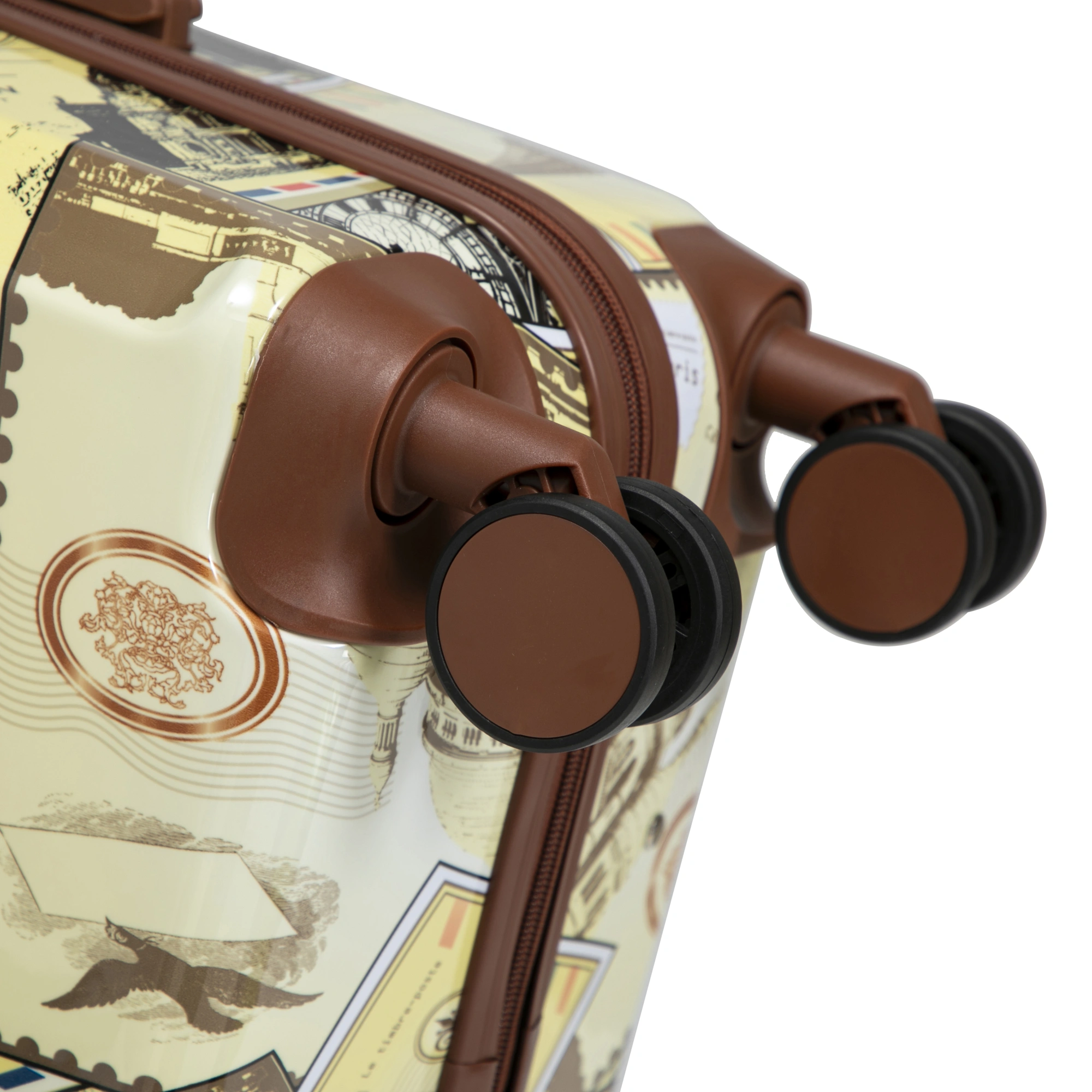 20"/24"/28" 3 pcs/set in PC Spinner Wheel Luggage, Carry on Suitcase, With Printed pattern and Combination Lock (City Stamps) view 17