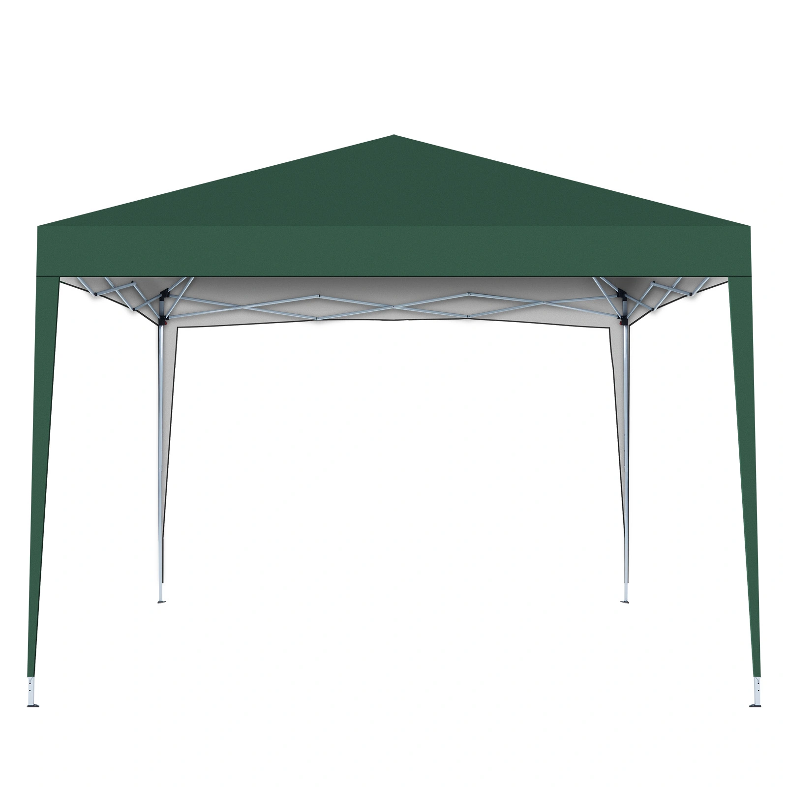 2m x 2m Pop Up Gazebo Outdoor Garden Shelter Canopy, PVC Coated Frame with Travel Carry Bag
