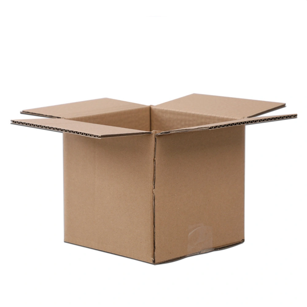 100 Corrugated Paper Boxes 4x4x4"(10*10*10cm)Yellow view 5