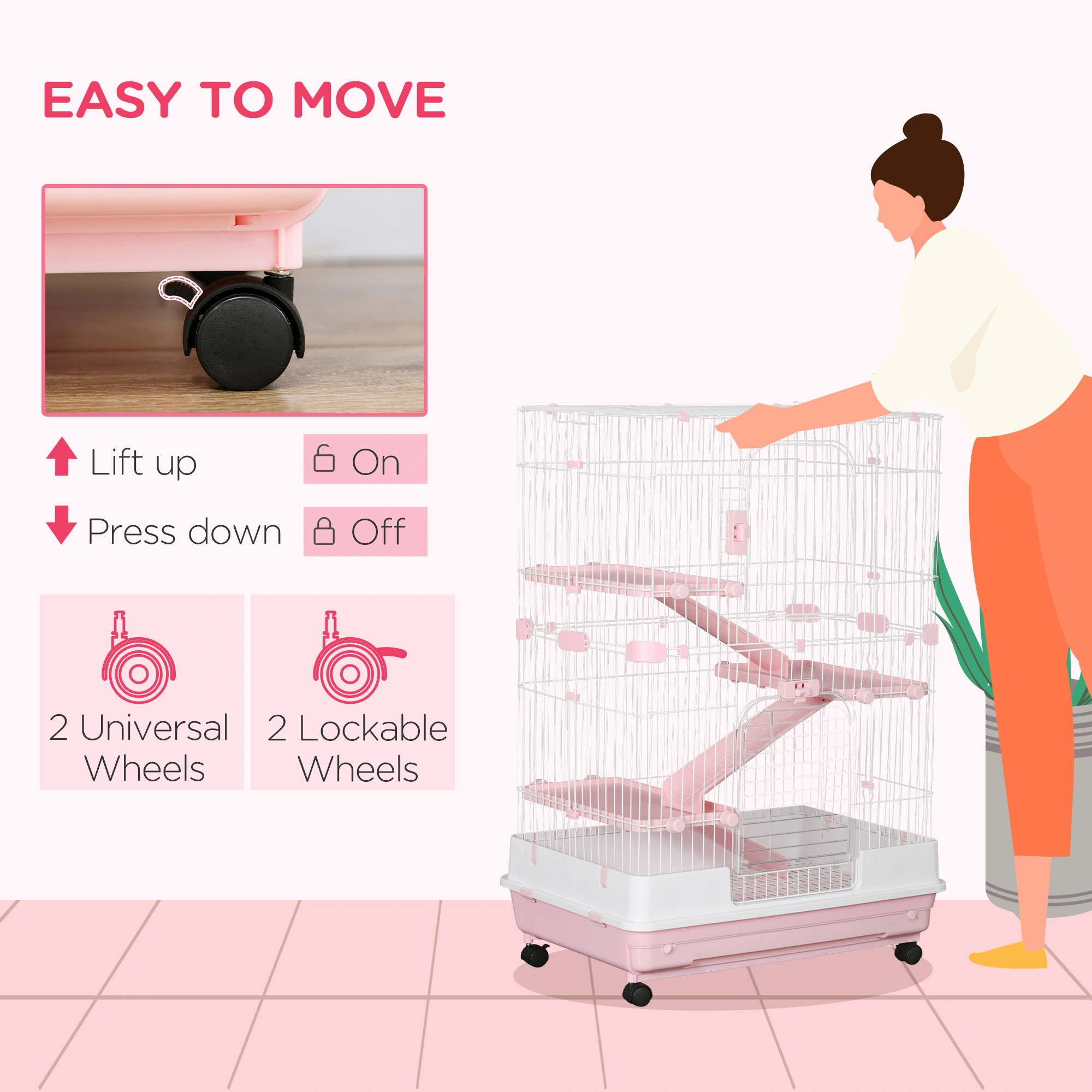 Small Animal Playpen Cage (No shipments on weekends) view 3