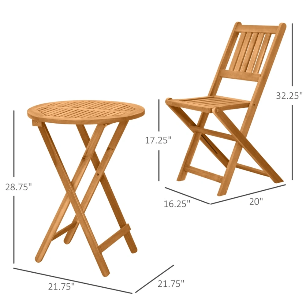 Tavern table and chair set view 3