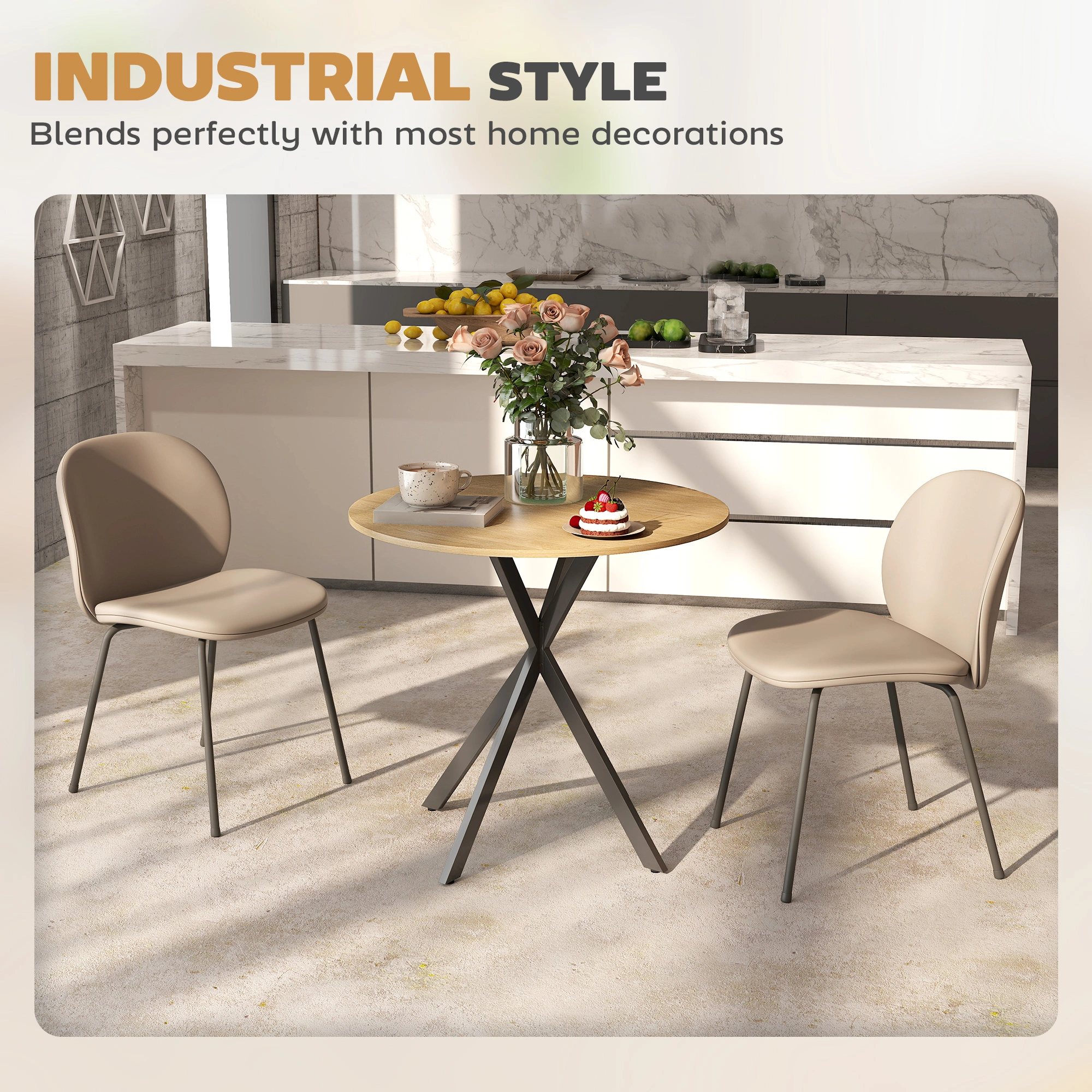 Modern Dining Table for Kitchen & Home view 3