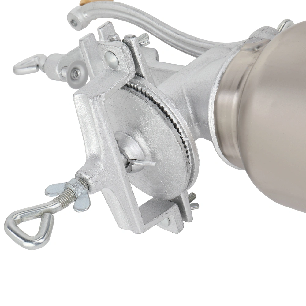 500# Home Use Hand Cranking Operation Grain Grinder Silver view 26