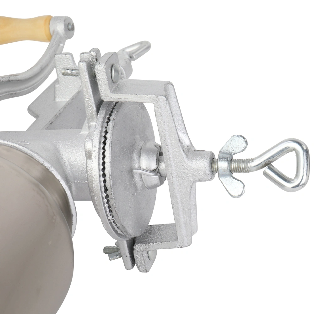 500# Home Use Hand Cranking Operation Grain Grinder Silver view 28
