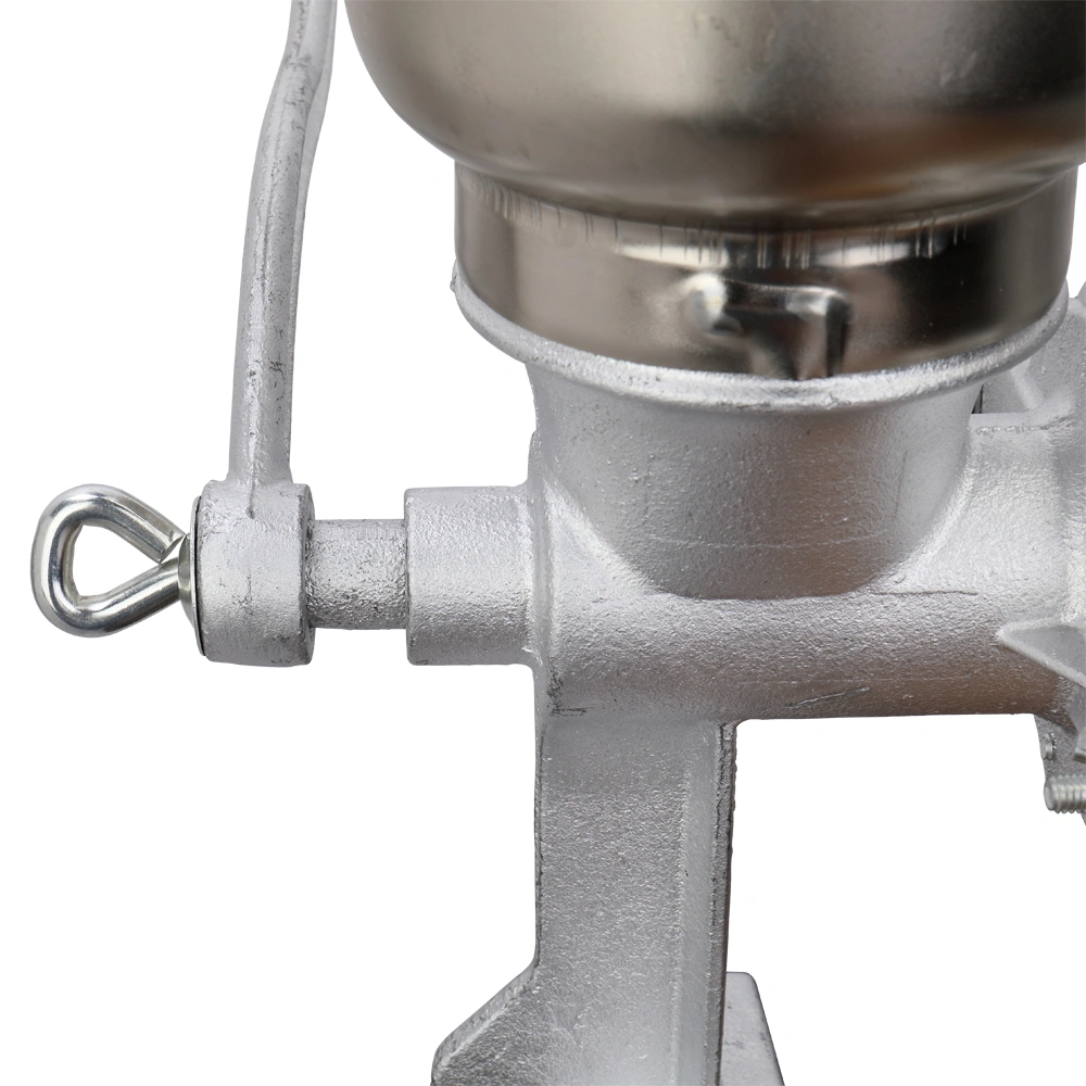 500# Home Use Hand Cranking Operation Grain Grinder Silver view 31