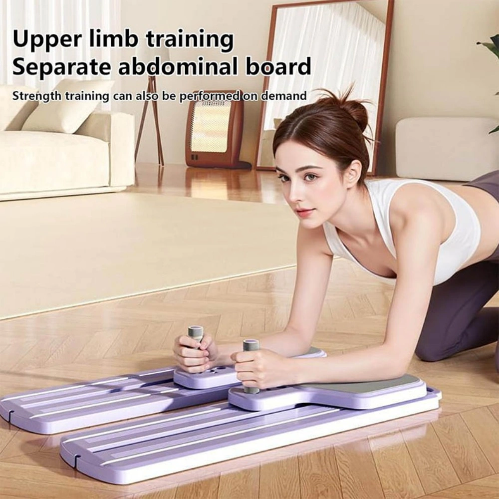 Split Ski Exerciser Machine, Multifunctional Fitness Balance Trainer for Home Gym view 2