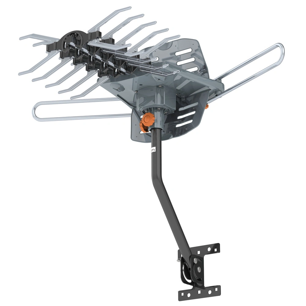 TA-102Y 360-Degree Rotation UV Dual Bands 28-36dB Outdoor Antenna Dovetail Guide without Stand view 25