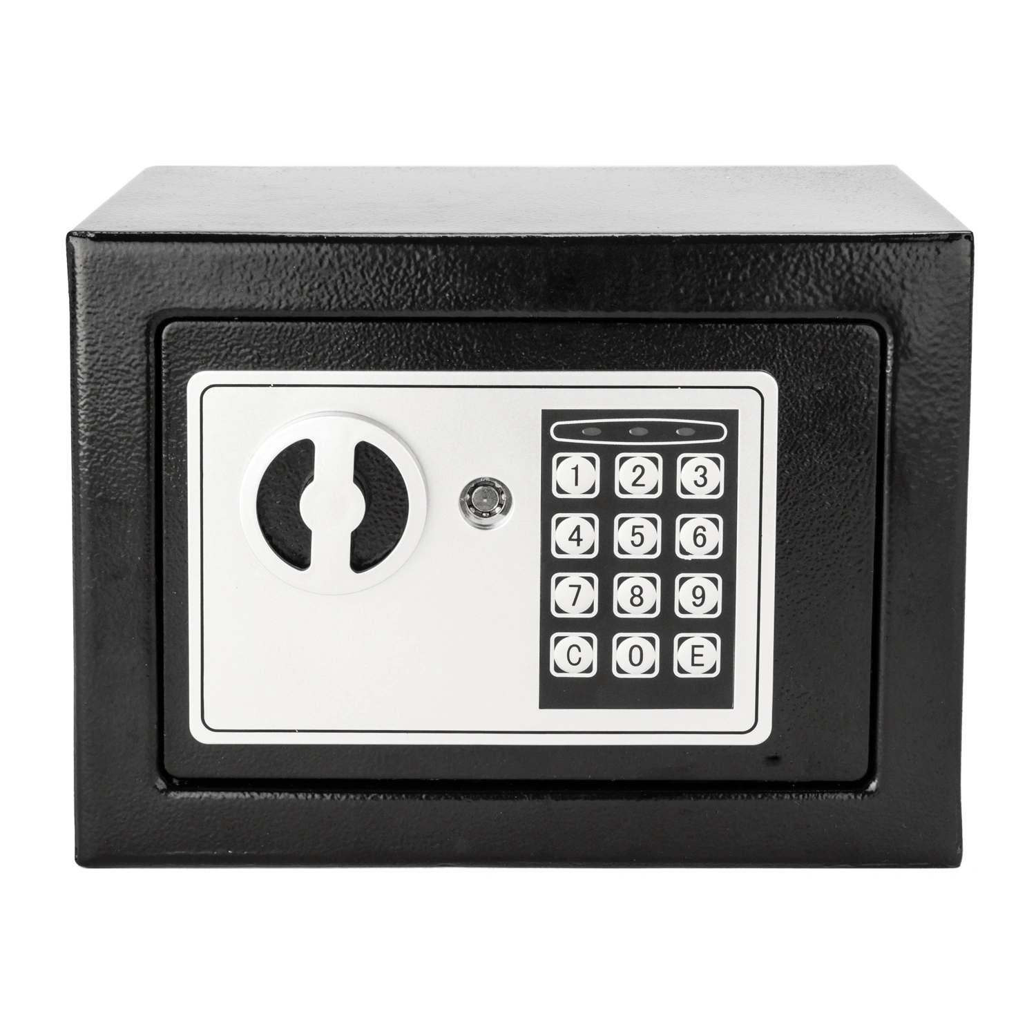Mini Wall-in Style Electronic Code Metal Steel Box Safe Case 17EF Black view 59