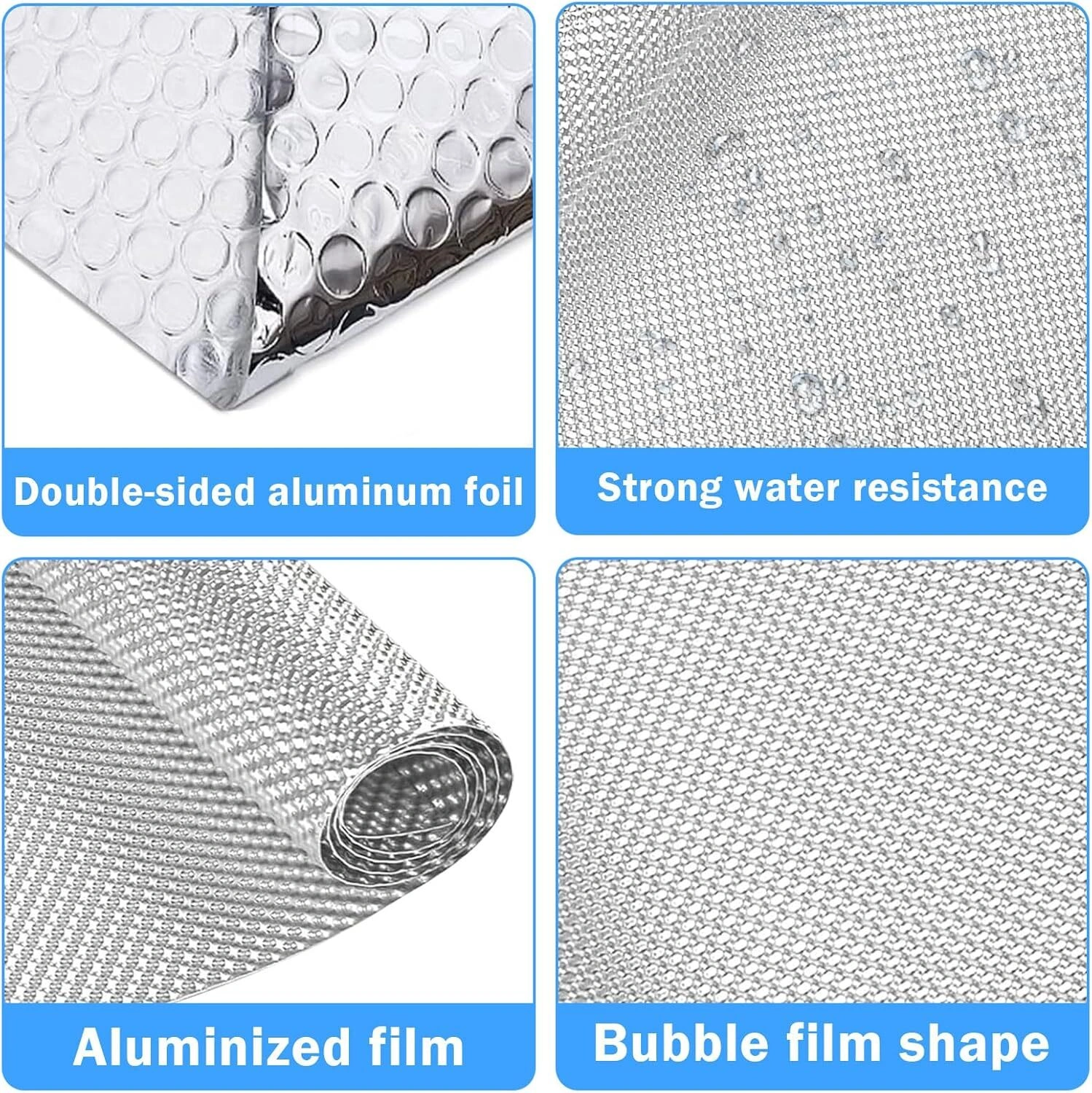 200x40cm Aluminium Heat Shield Motorsport Heat Insulation Plate view 3