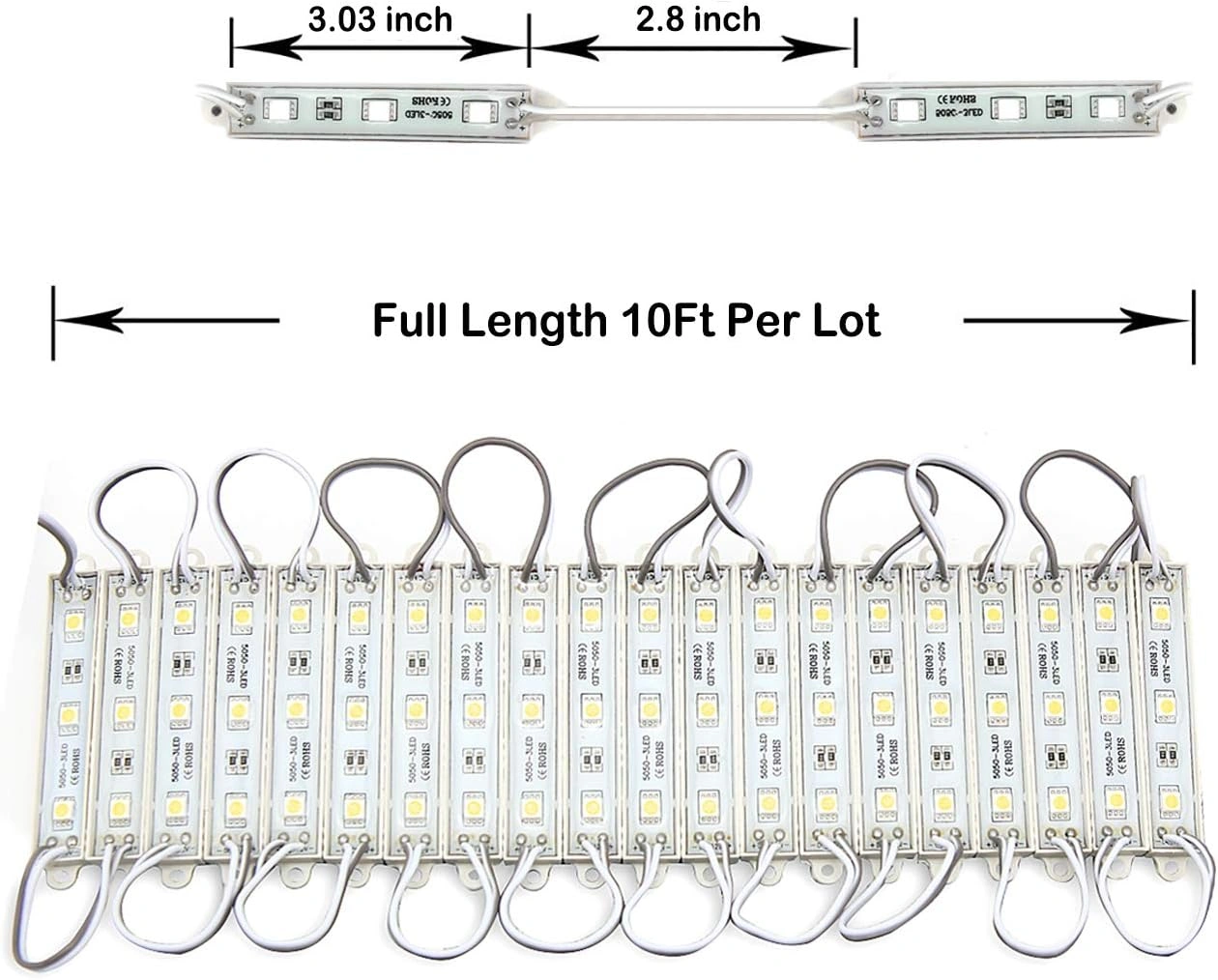 5050 SMD LED Strip Light IP65 Waterproof Super Bright 12V DC Flexible Neon Sign Tape Lamp for DIY Decoration view 3