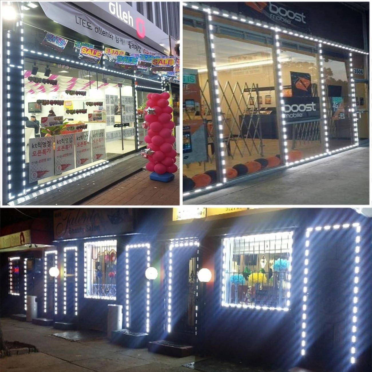 5050 SMD LED Strip Light IP65 Waterproof Super Bright 12V DC Flexible Neon Sign Tape Lamp for DIY Decoration view 5
