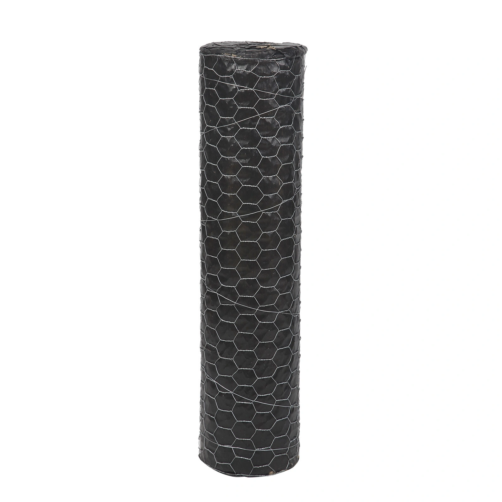 1.2 x 50m Galvanized Chicken Wire Mesh Roll - Silver Woven Wire Rabbit Proof Garden Fence for Poultry Run