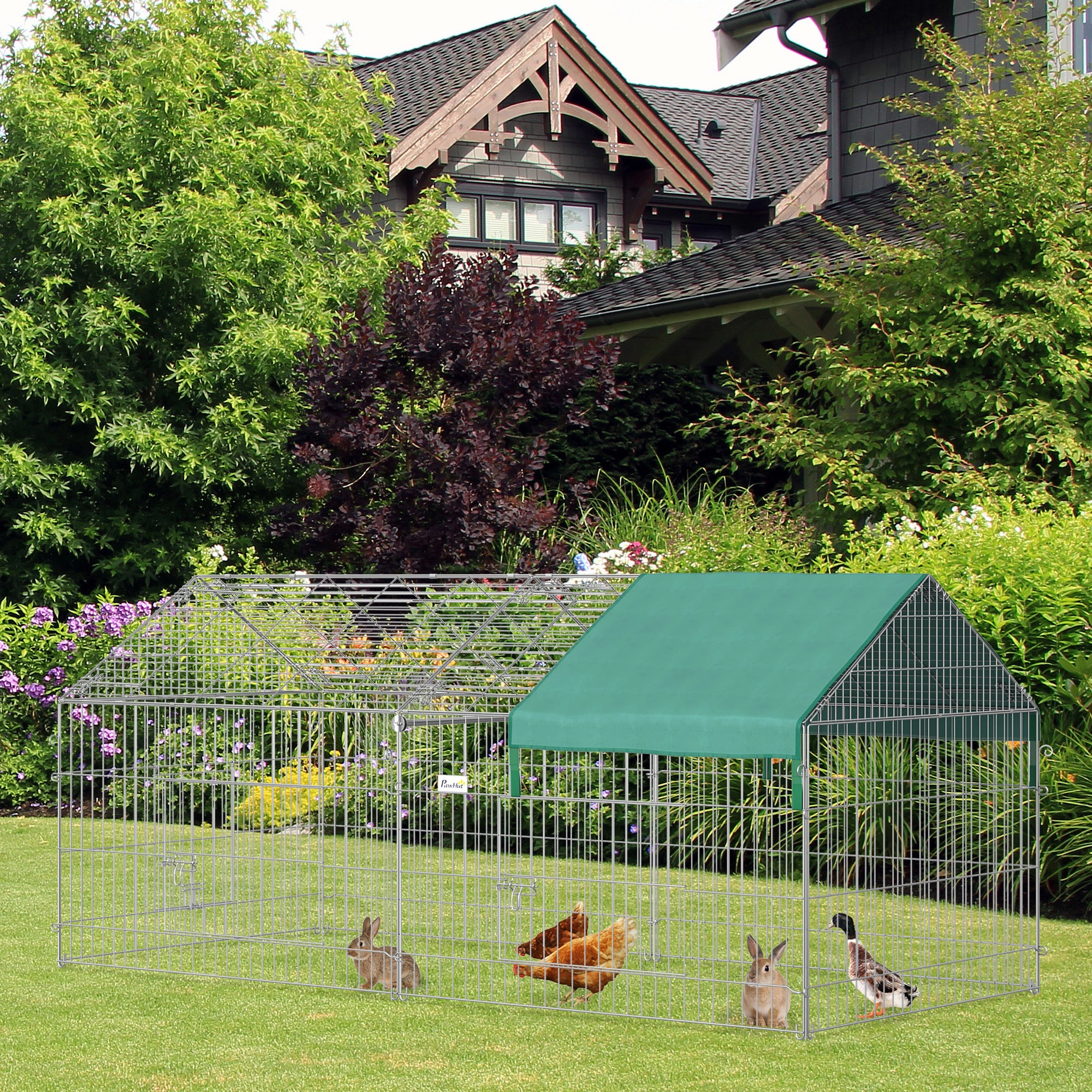 DIY Pet Playpen for Rabbits, Chinchillas, Hedgehogs, Guinea Pigs - Foldable Exercise Pen