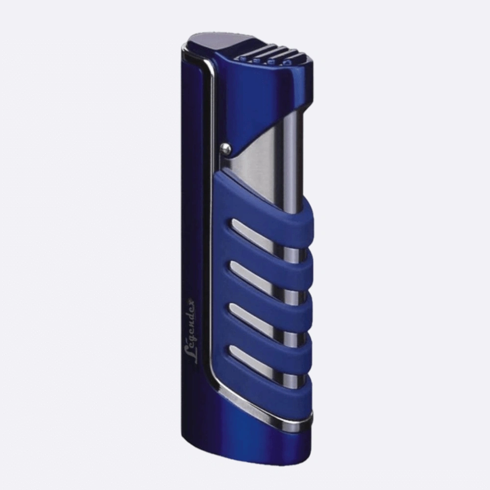 Legendex Explorer Torch Lighter Electrohoresis Blue Refillable Adjustable Flame Cigar Cigarette Kitchen Outdoor