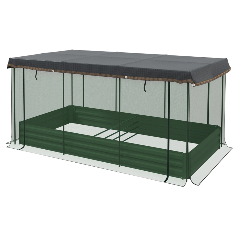 Mini Greenhouse Indoor Outdoor Plants 2 Tier Clear PVC Cover Portable Plant Cloche Seed Starting Cold Frame view 2