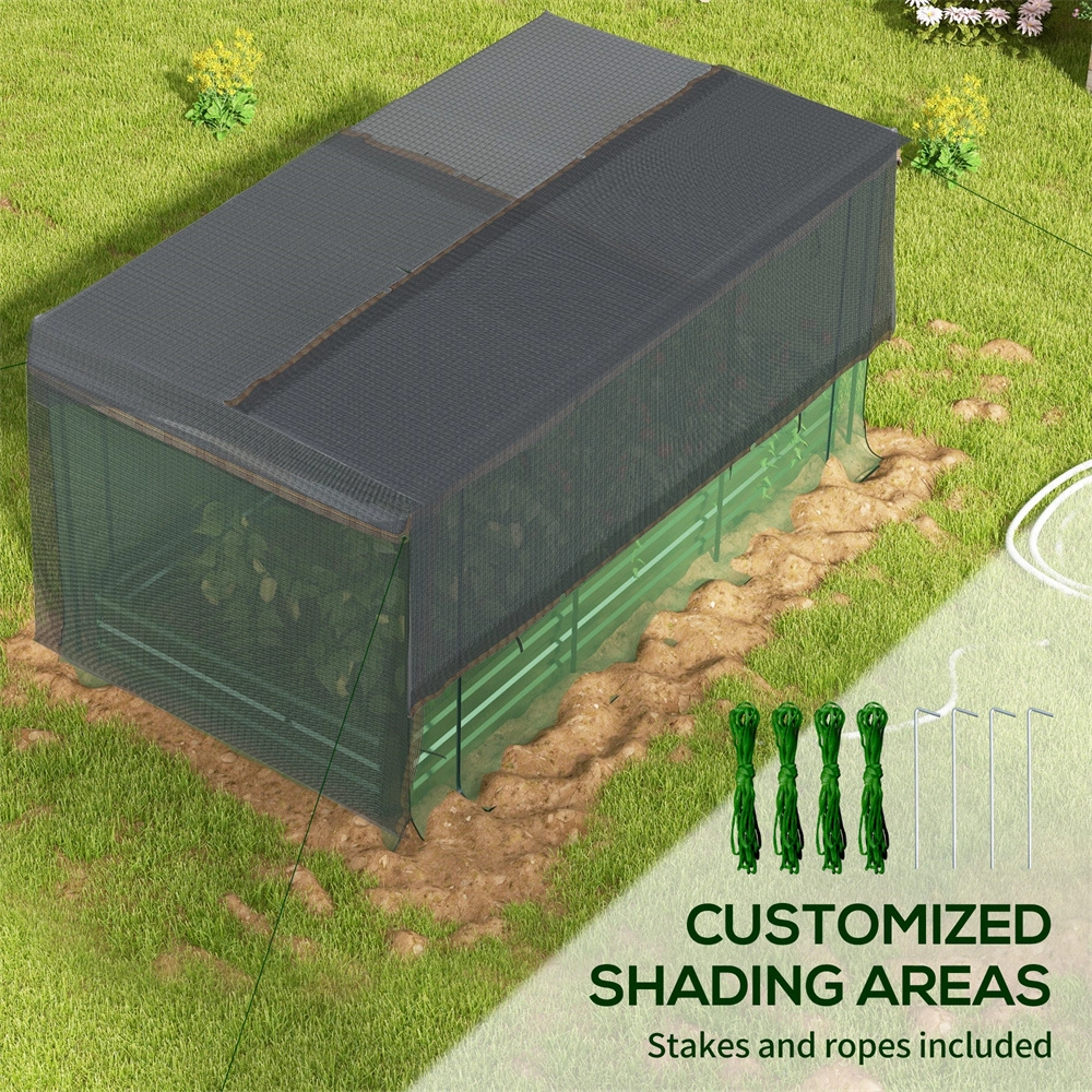 Mini Greenhouse Indoor Outdoor Plants 2 Tier Clear PVC Cover Portable Plant Cloche Seed Starting Cold Frame view 5