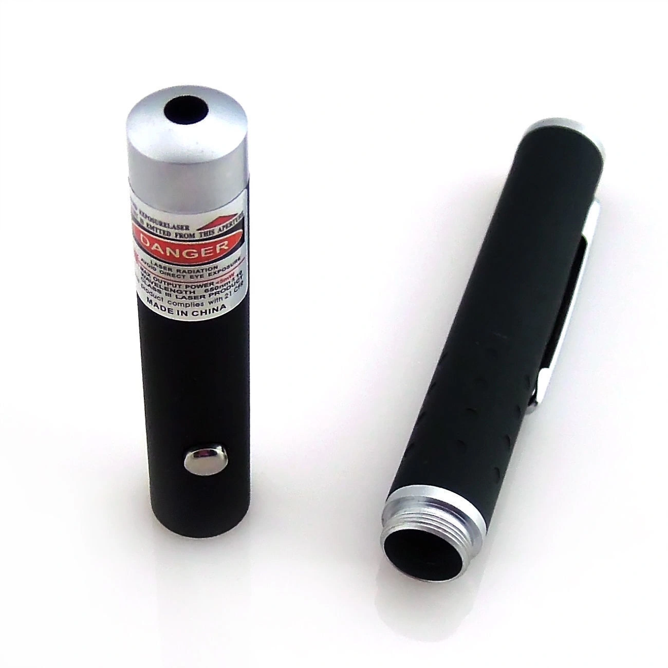 5PCS Laser Pointer Pen 650nm Red Beam 1mW Compact Keychain for Presentation view 3