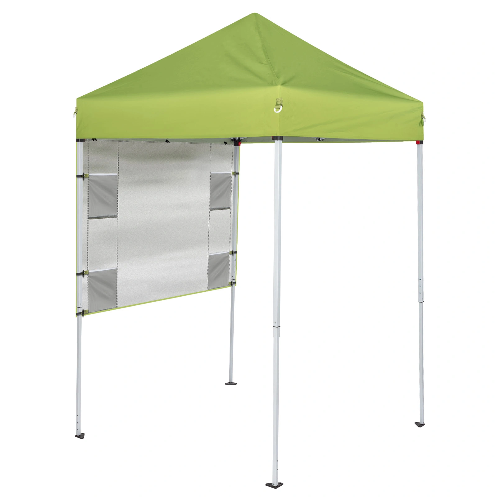 5X5FT Outdoor Canopy with 1 Sidewall Green