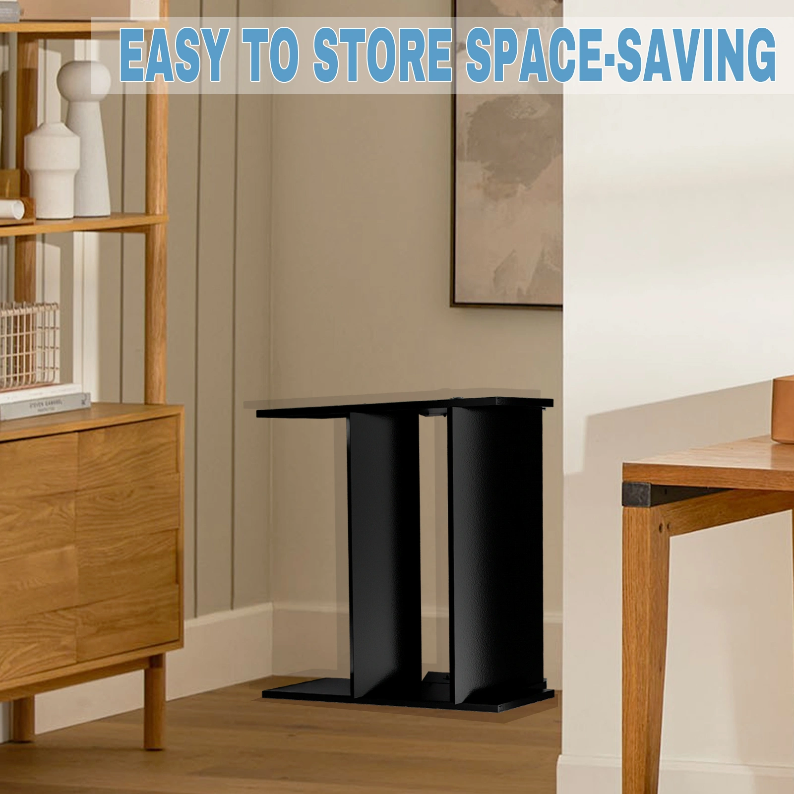 2 Step Folding Step Ladder, Foldable Step Stool with Non-Slip Feet, 660lbs Max Load, RV & Hot Tub Steps for Home, Camper, Trailer, Spa, Porch view 5