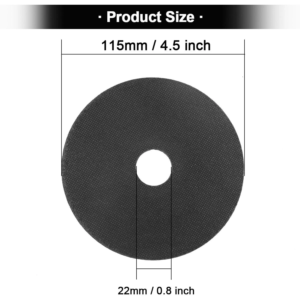 50x115mm Ultra Thin 1mm Metal Cutting Disc for Steel and Stainless Steel Angle Grinder view 3