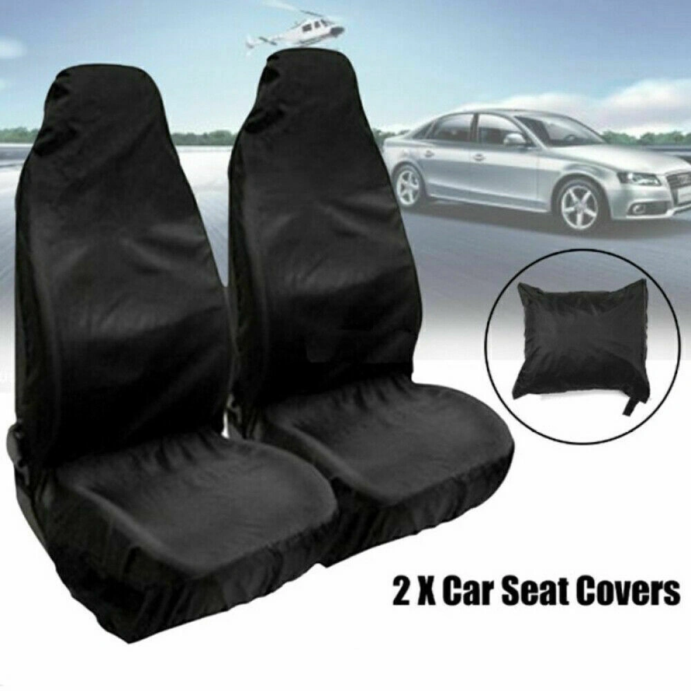Car Seat Cover Protector Full Body Waterproof Seats Backup Console Storage Organizer view 2