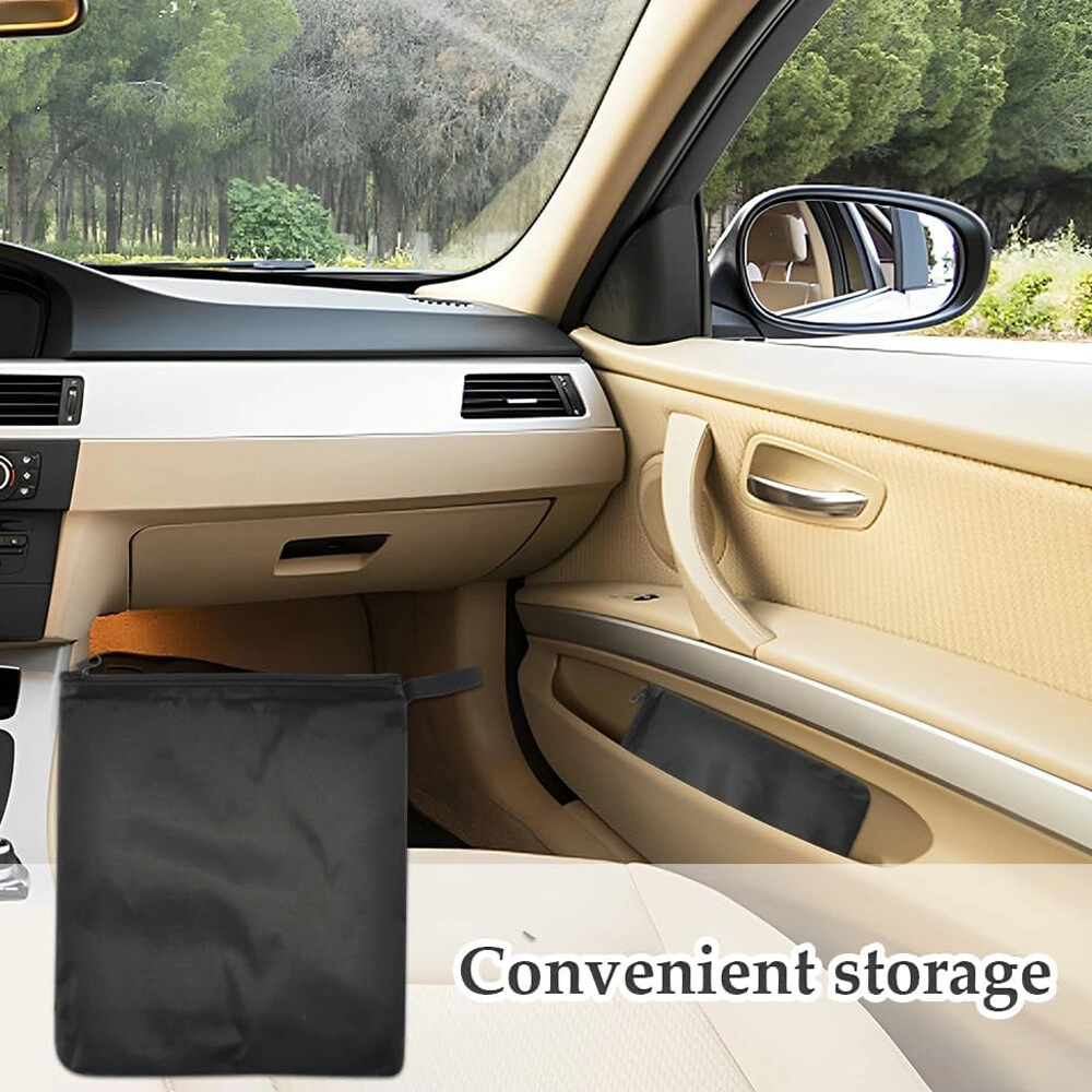 Car Seat Cover Protector Full Body Waterproof Seats Backup Console Storage Organizer view 5